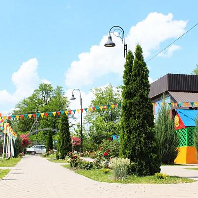 Территория детского сада